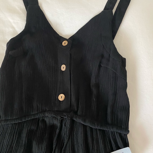 Black Soft Jumpsuit - Picture 3 of 4